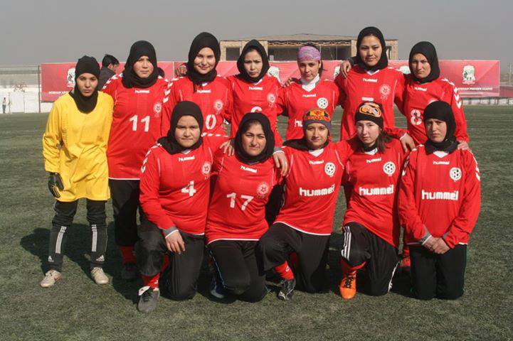 Afghan women footballers beat Kyrgyzstan