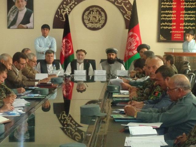 د کابل _کندهار لارې د امنيت د خونديتوب په موخه څلورو واليانو غونډه وکړه