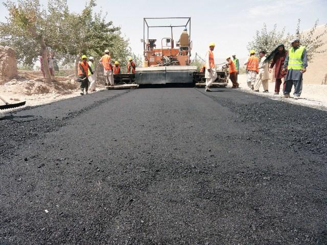 45-km road being asphalted in Herat