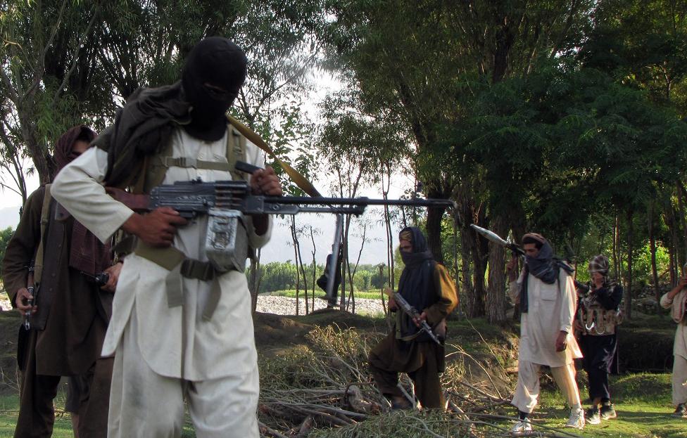 15 detained after clash at funeral ceremony for Taliban leader