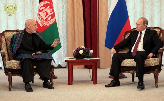 پوتین : روسیه متعهد به همکاری های امنیتی و دفاعی با افغانستان می باشد