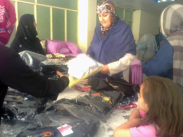Women’s handicrafts on show in Taloqan