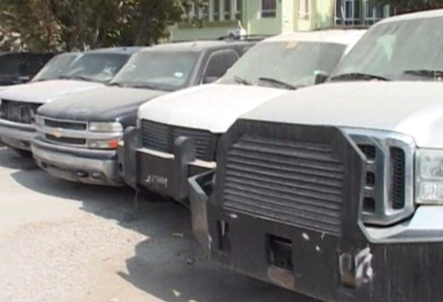 امنیت ملی: ٤٢ موتر زرهی بدون اسناد کشف و ضبط گردید