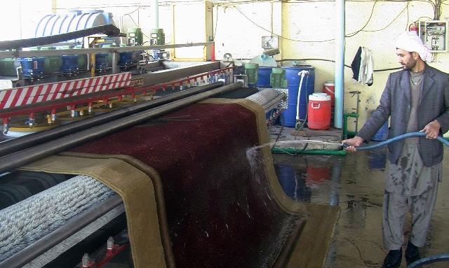 Carpet washing factory – Nangarhar