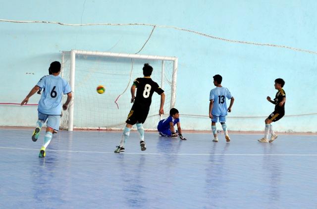 مسابقات فوتسال جوانان کابل پایان یافت