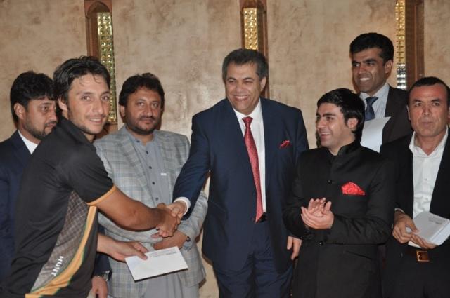 Triumphant cricketers honoured in Sharjah