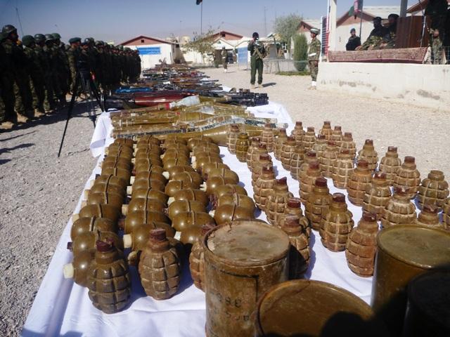 Huge arms cache, explosives recovered in Paktika