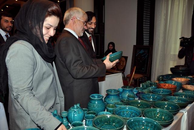 A three-day handicrafts exhibition held in Kabul