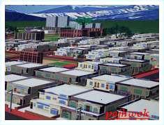 احتمال انفجار مواد معدنى زندگى مردم شهرک رهايشى در بغلان را تهديد ميکند