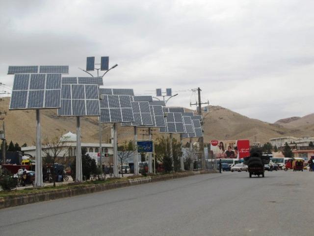 300 poles with solar lights in Herat soon