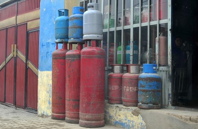 Liquid gas selling shop