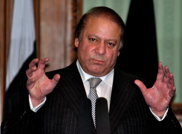 Sharif hopes for peaceful transfer of power