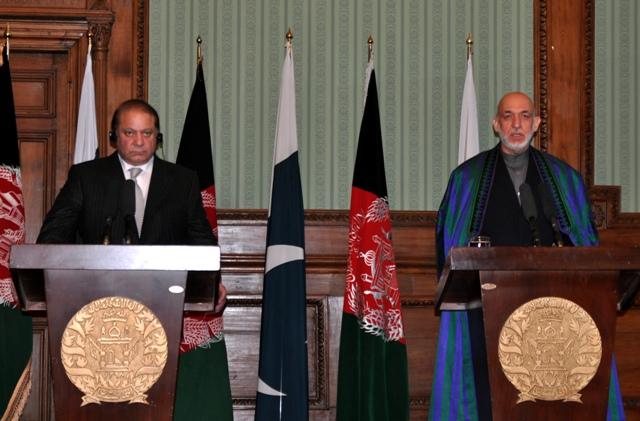 President Hamid Karzai and Pakistan Prime Minister