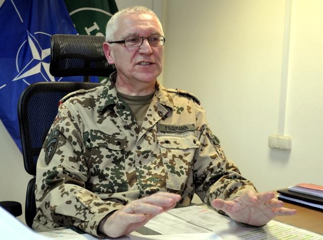ISAF spokesman Heinz Josef Feldmann