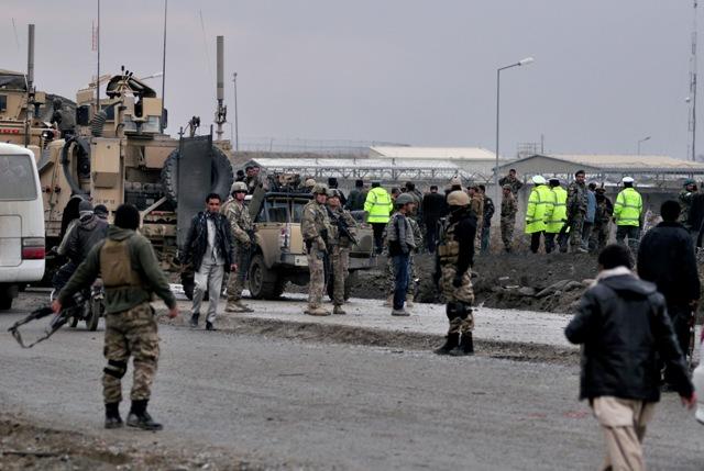 Car blast hits NATO facility near Kabul Airport