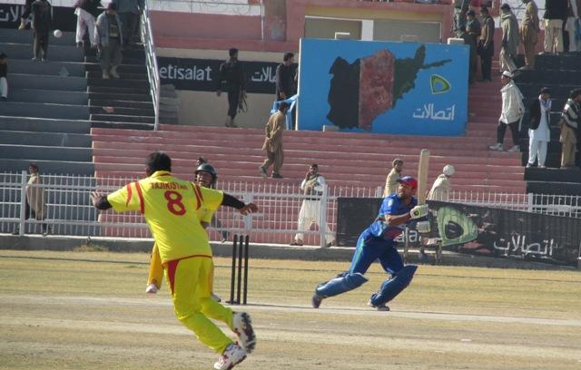 Afghan-A thrash tourists in opener