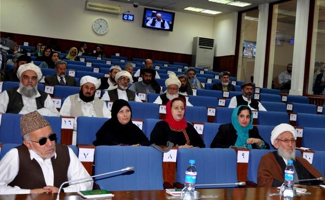 Senators attend Tuesday session in Kabul