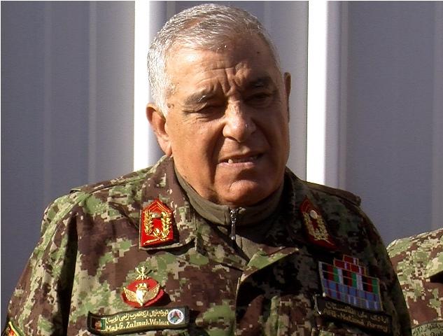 Brig. Gen. Zalmay Wesa, commander of 209th ANA Shaheen Corps