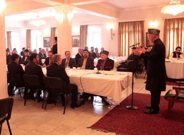 حامد کرزی : هیوادوال په تیرو دریو لسیزو کې د کورنیو او بهرنیو ځواکونو لخوا ځورول شوي