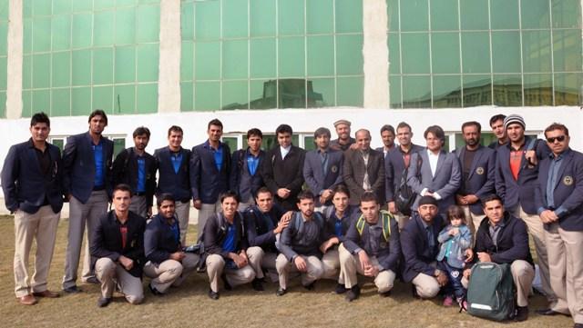 Afghan cricket team off to Sri Lanka