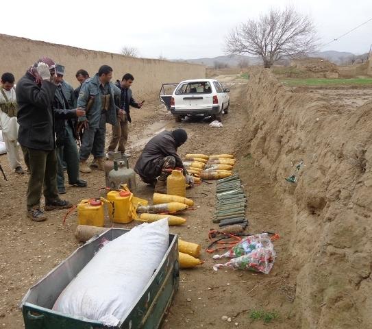4 Taliban held with 500kg of explosive in Samangan