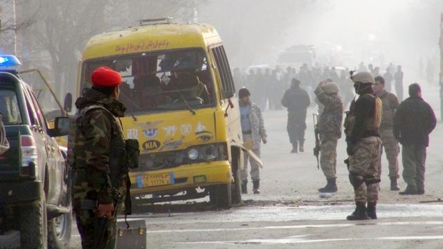 4 killed, 22 injured in Kabul suicide bombing