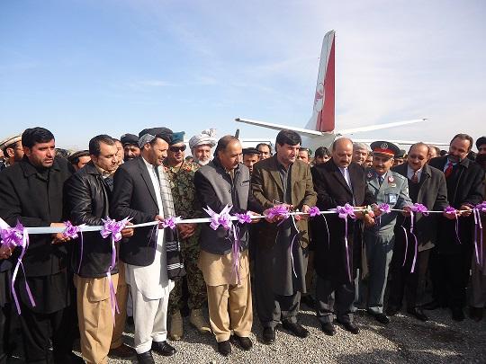 Kabul-Khost flights formally begin