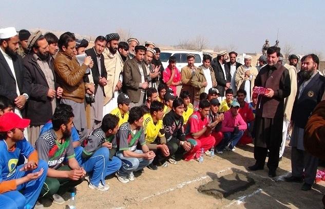 Khost cricket stadium construction launched