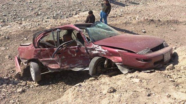 6 injured as speedy car overturns in Kapisa