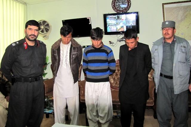 Three thieves arrested in Ghazni