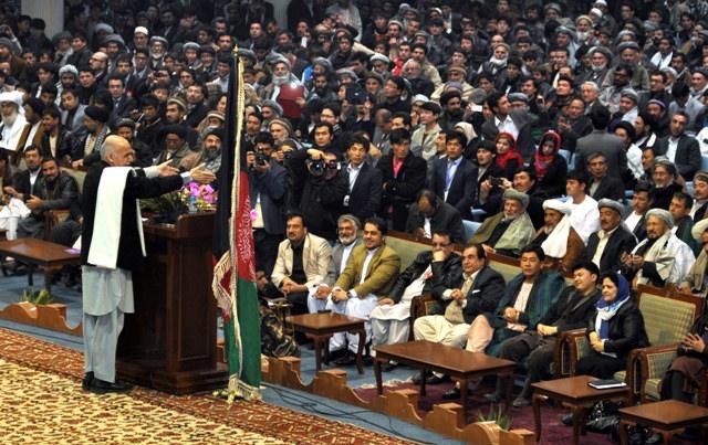 Campaign gathering of Ahmadzai in Kabul