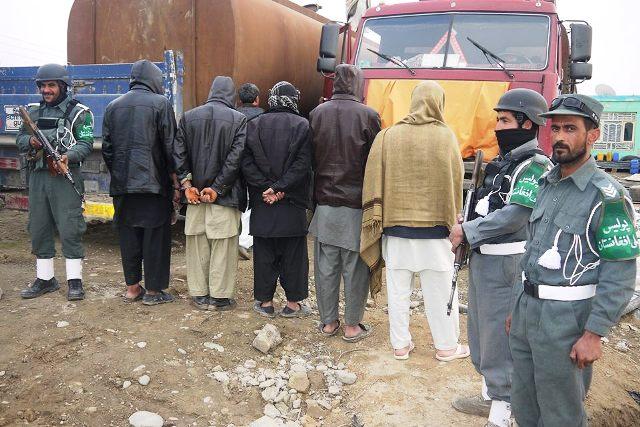 5 detained, fuel tanker recovered