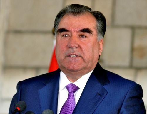 Emomalii Rahmon, Tajik president