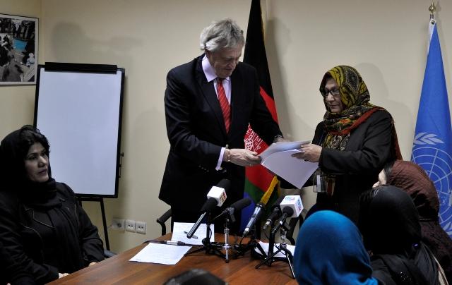 افغان ښځو د اوربند او سولې غوښتنه وکړه