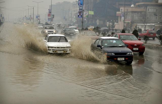 Poor drainage system fuels traffic chaos in Kabul