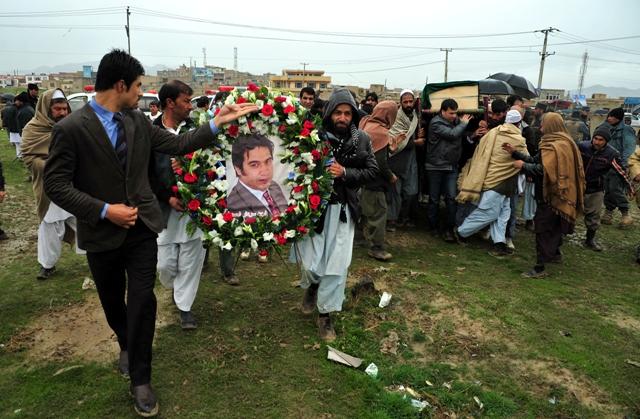 جنازه سردار احمد و اعضاى فاميلش به خاک سپرده شد