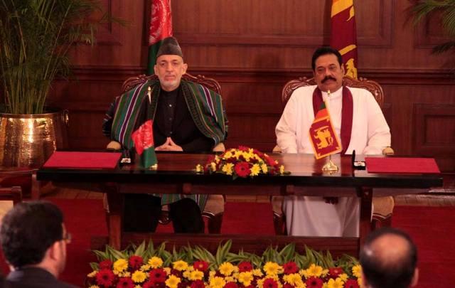 افغانستان و سریلانکا یک موافقت نامه و سه تفاهم  نامه همکاری امضا کردند