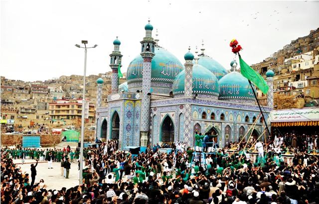 جهندۀ سخی درشهر کابل برافرشته شد