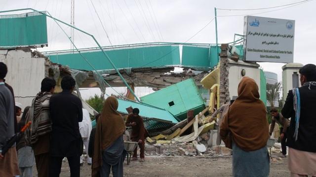 کامې ولسوالۍ کې قلم راډيو پر بمونو الوځول شوې