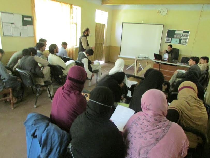 Pajhwok conducts workshop on “Civic Journalism”
