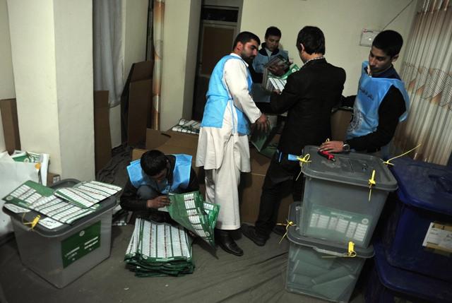 پروسۀ راى شمارى آغاز شد