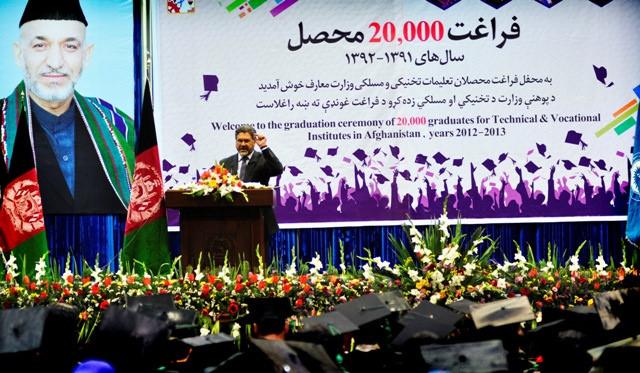 Education Minister addresses graduation ceremony