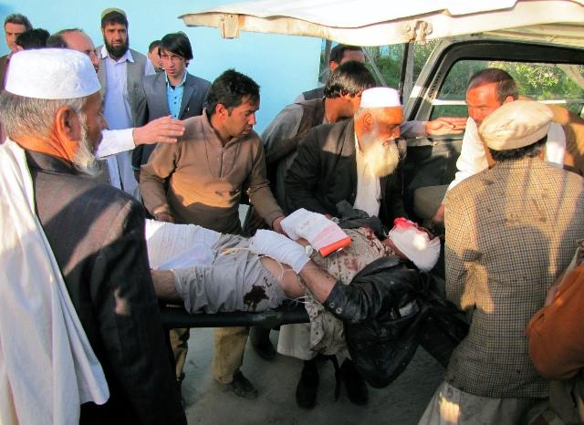 Three killed and 11 others wounded in road blast