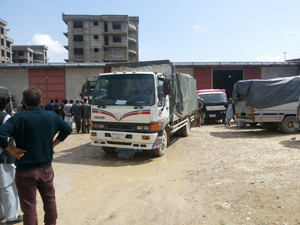 په مزارشريف کې د رايو د صندوقونو پر ګودام بريد شوى