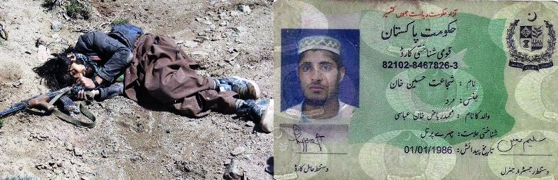 پنج مخالف مسلح شامل یک پاکستانى و ترکمنستانی کشته شد