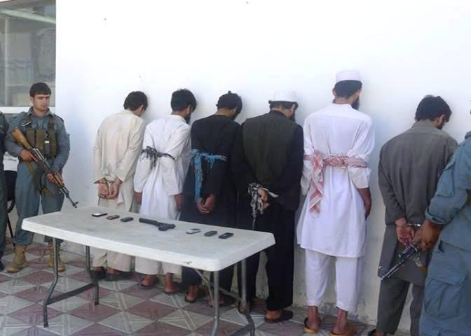 Group of robbers detained in Baghlan