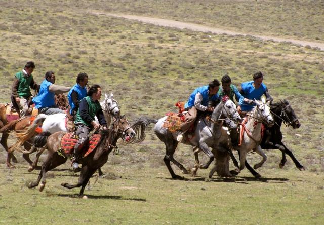 Buzkashi in Bamyan