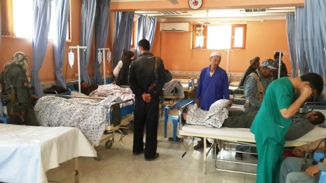 مخالفان مسلح بر ولسوالى بلچراغ فارياب حملۀ گسترده انجام داده اند