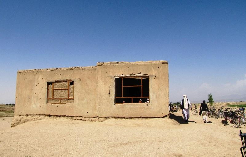 In Baghlan province, tottering structures pass for schools