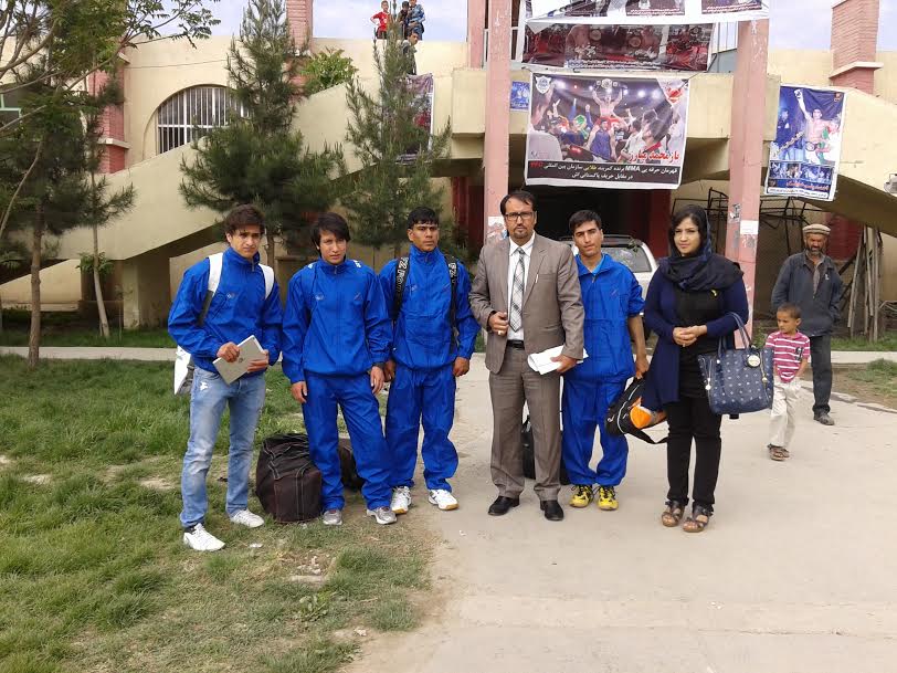 Afghan shuttlers off to India for Thomas Cup